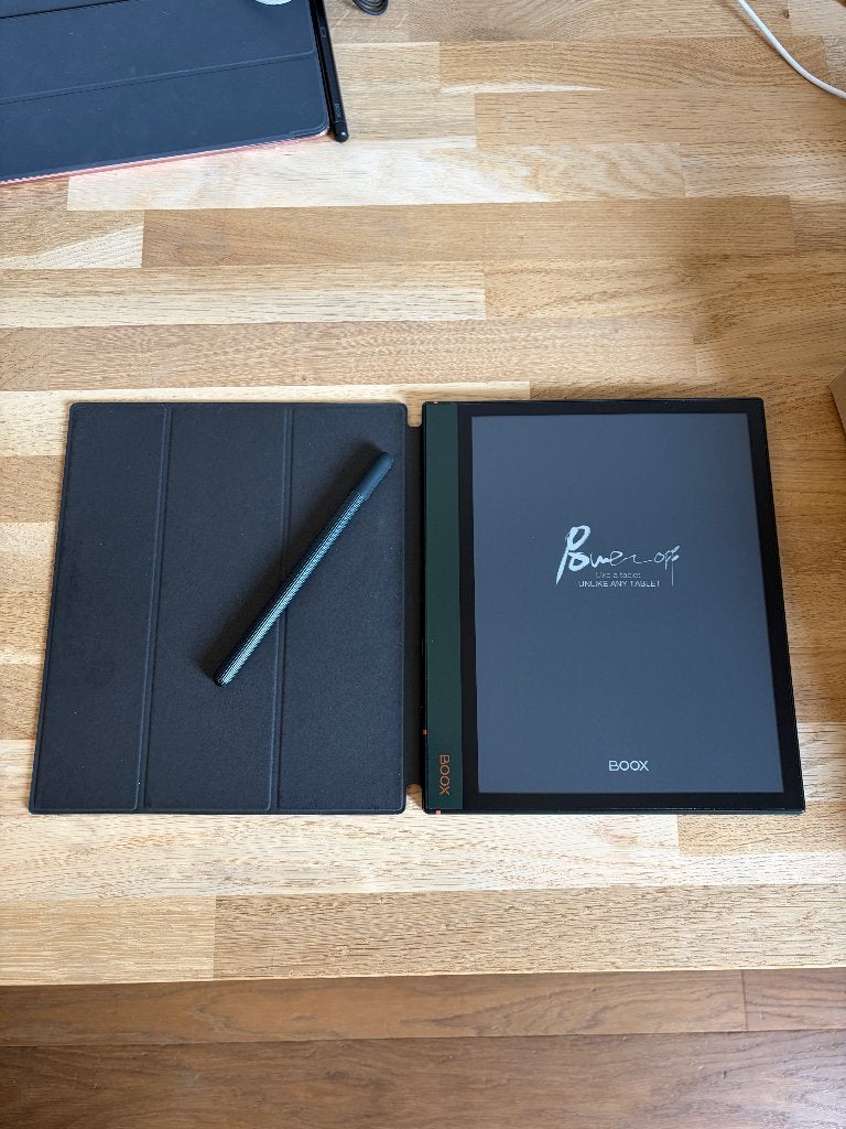 Boox Note Air2 Plus - 10.3’’ Paperlike Tablet, Gebruikt, Bluetooth, Ophalen of Verzenden, 10 inch of meer