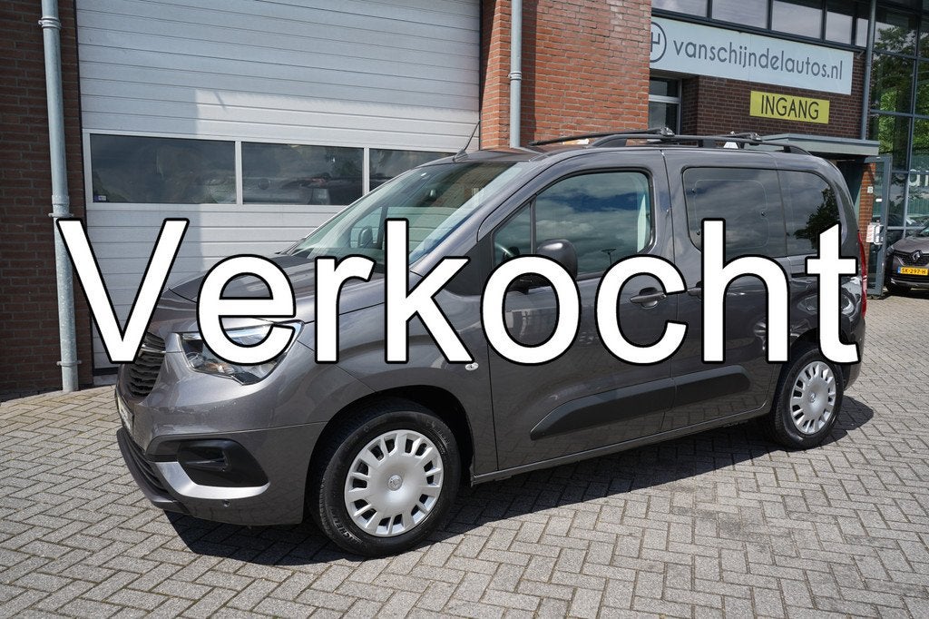 Opel Combo Life 1.2 TURBO AUTOMAAT 5P 5STOELEN CAMERA NAVI A, Auto's, Opel, Stof, Gebruikt, Navigatiesysteem, 19 km/l