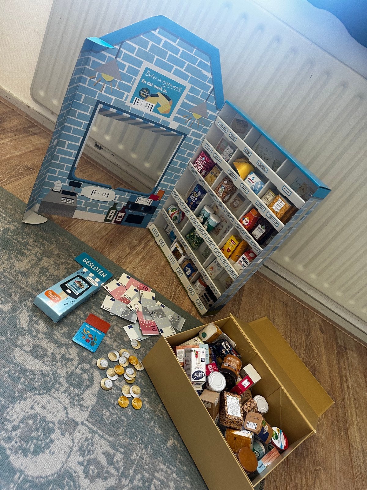 albertheijn mini's en winkel met scanner, Albert Heijn, Ophalen of Verzenden