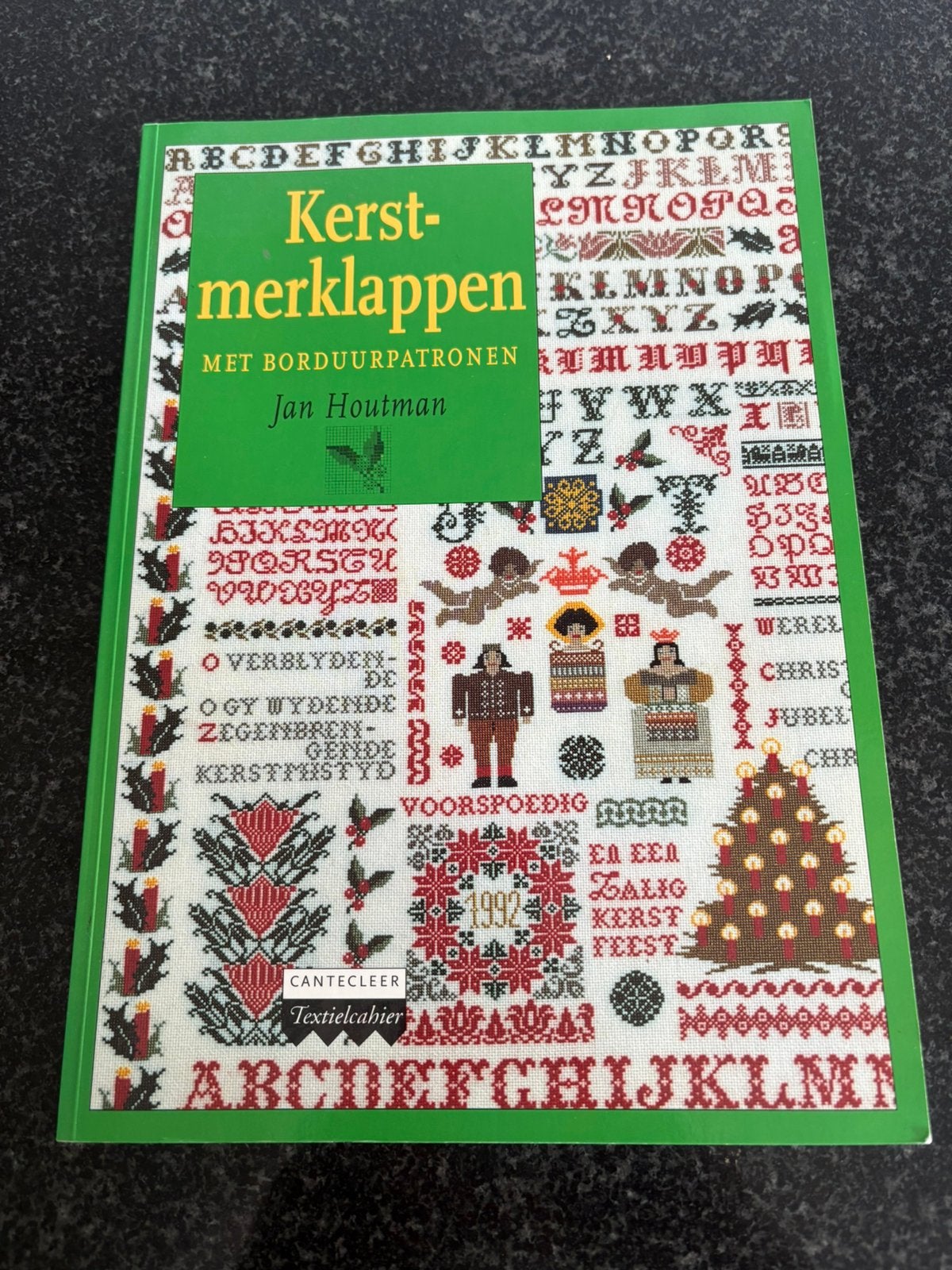 Boekje kerstmerklappen Jan Houtman, Ophalen of Verzenden, Zo goed als nieuw, Overige onderwerpen