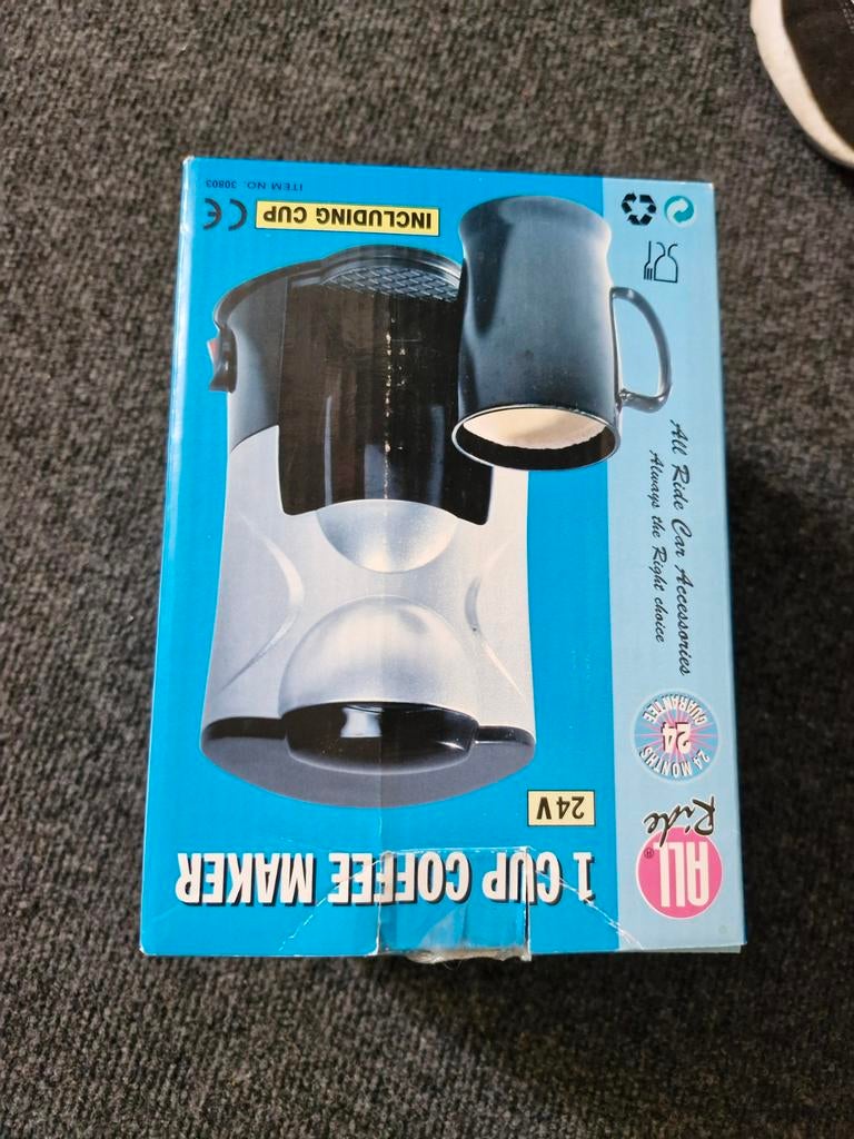 Koffiezetapparaat voor vrachtauto 24V, Ophalen