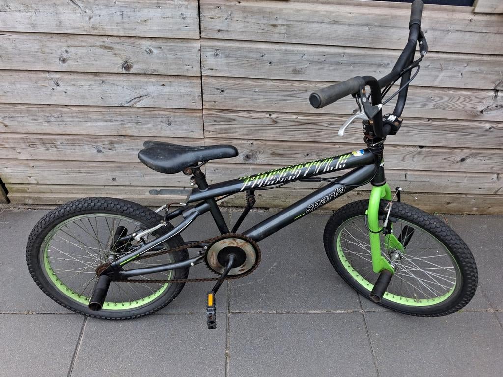 Leuke 20 inch Sparta  stunt cross fiets, Ophalen, Gebruikt, Staal, 16 tot 20 inch