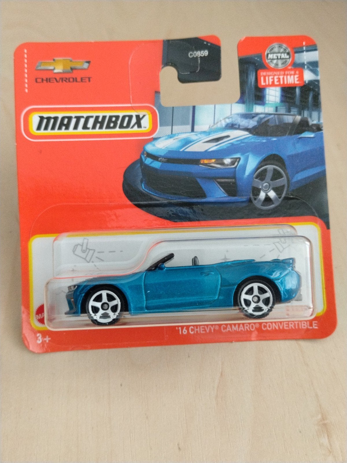 Matchbox '16 Chevy Camaro, Ophalen of Verzenden, Nieuw, Auto