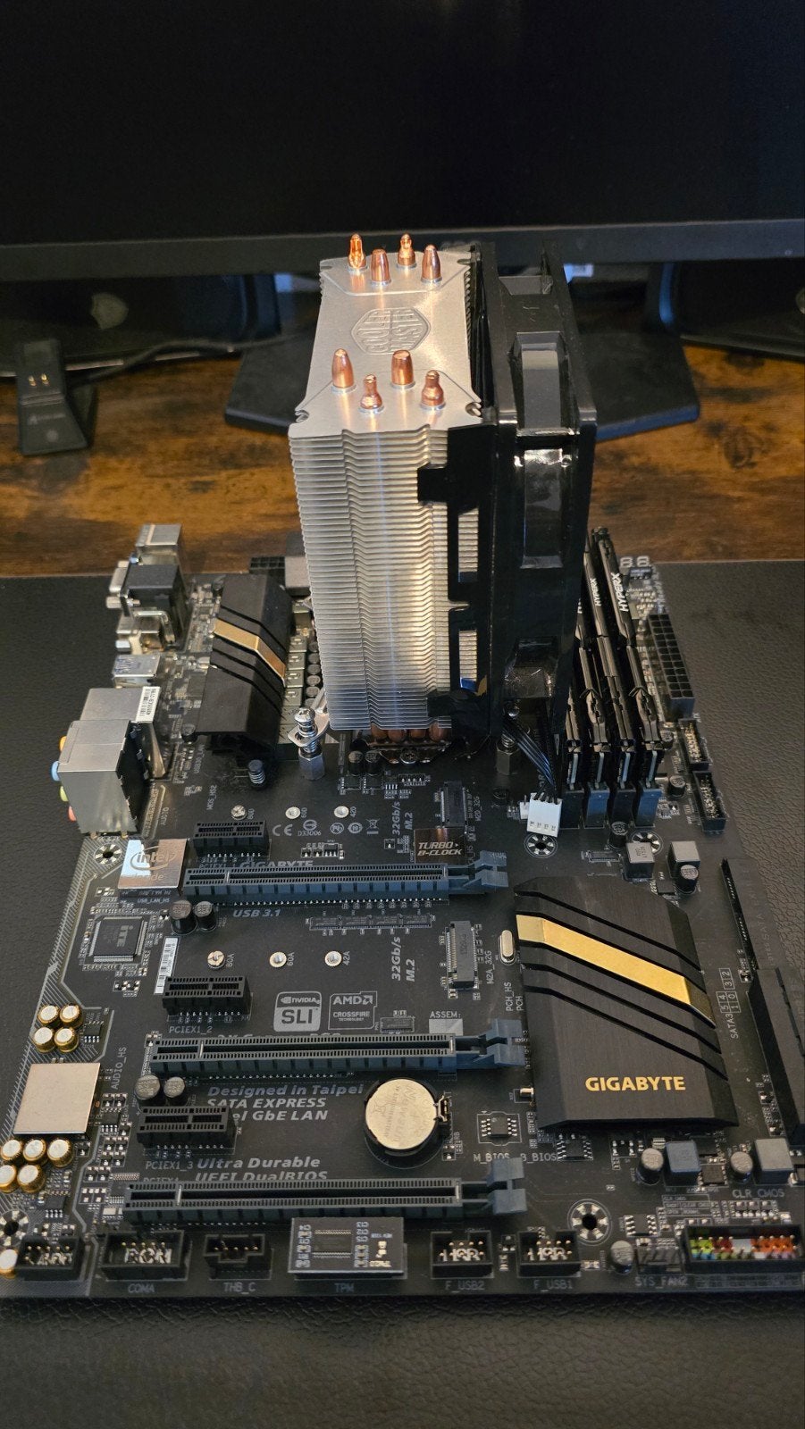 Motherboard cpu and ram, LGA 1151, DDR4, Ophalen of Verzenden, Zo goed als nieuw