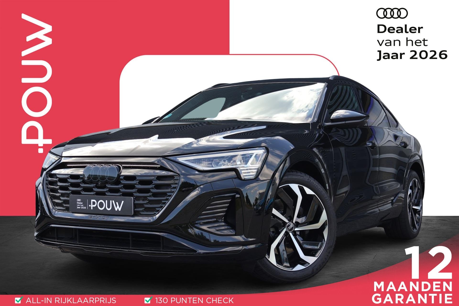 Audi Q8 Sportback e-tron 50 340pk quattro S Edition | Trekha