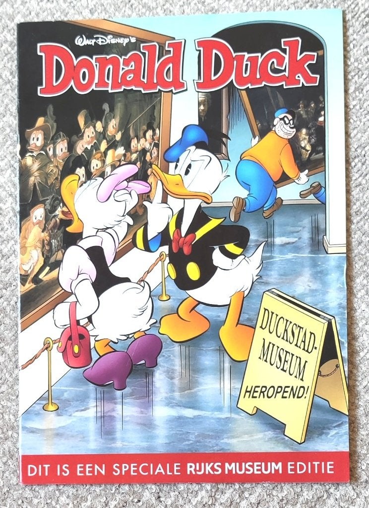 Rijksmuseum editie Donald Duck 2013 In zeer goede staat, Boeken, Eén stripboek, Ophalen of Verzenden, Zo goed als nieuw