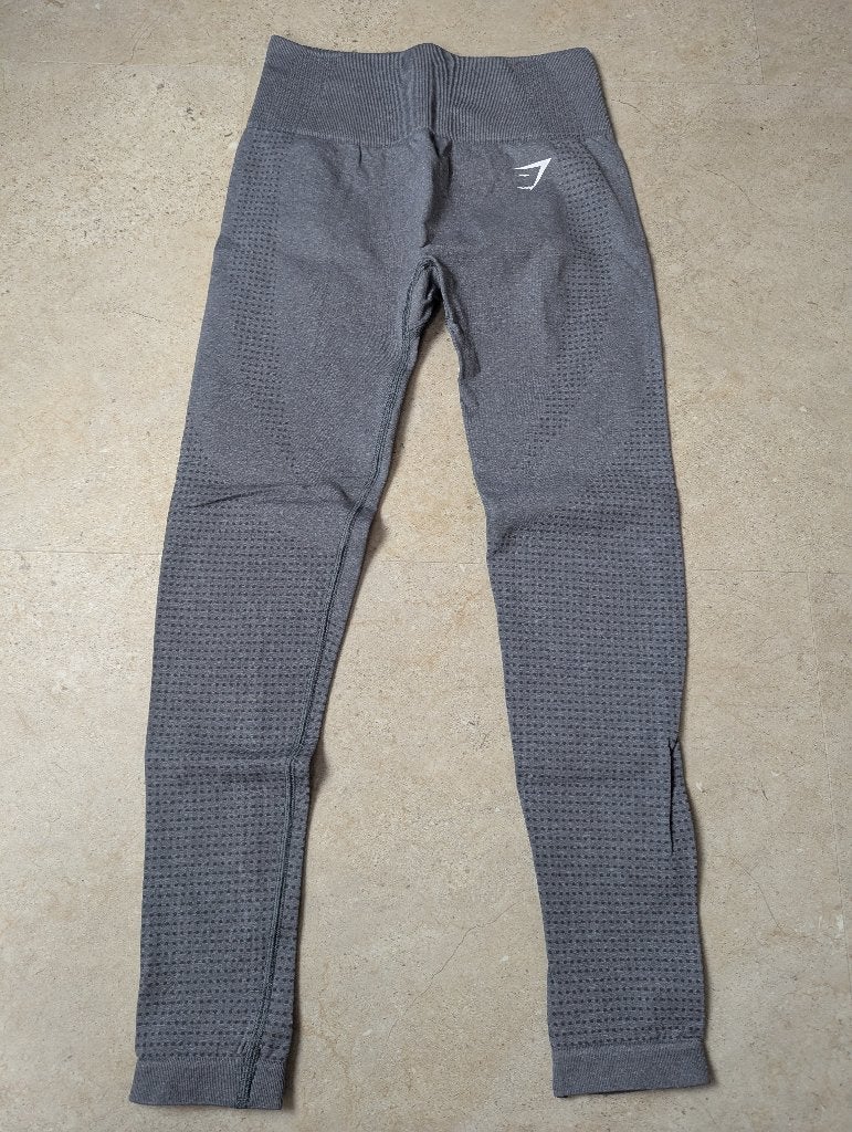 Gymshark Legging Maat S - Grijs, Verzenden, Maat 36 (S), Grijs, Gymshark