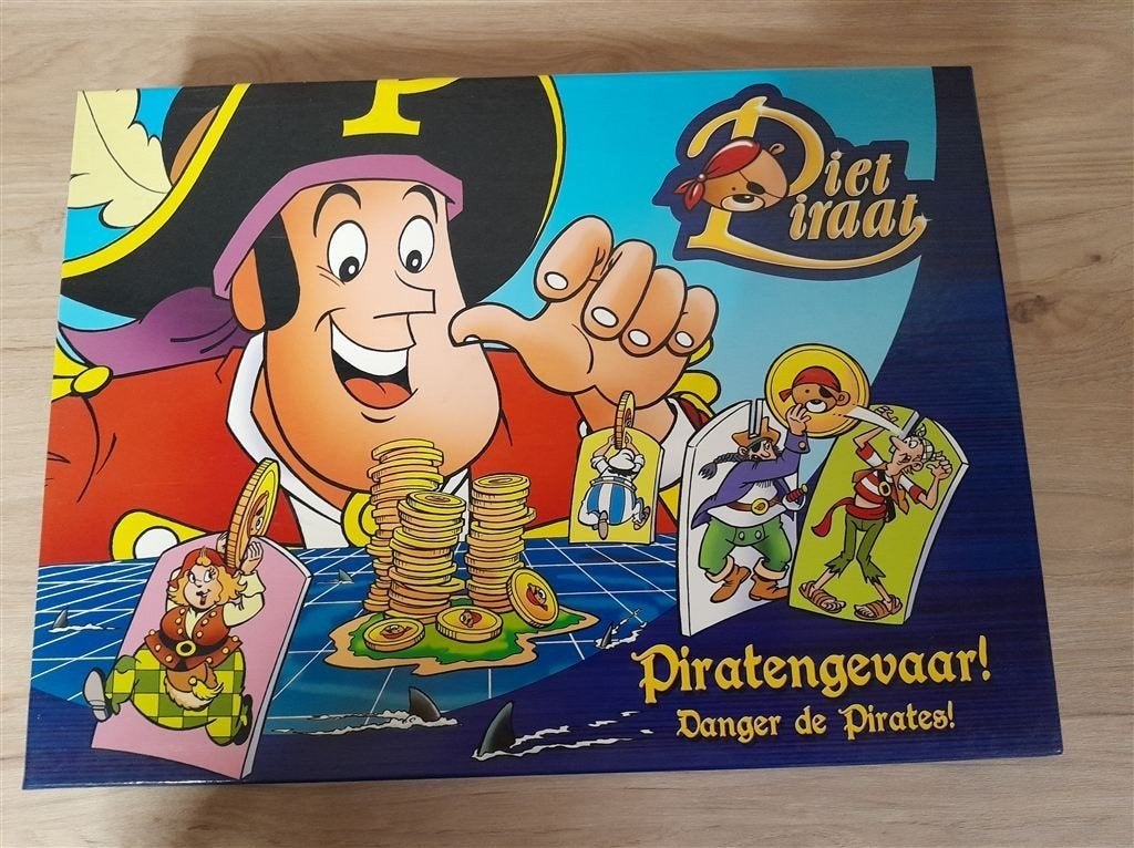 Piet piraat - piratengevaar - s1362, Verzenden, Zo goed als nieuw