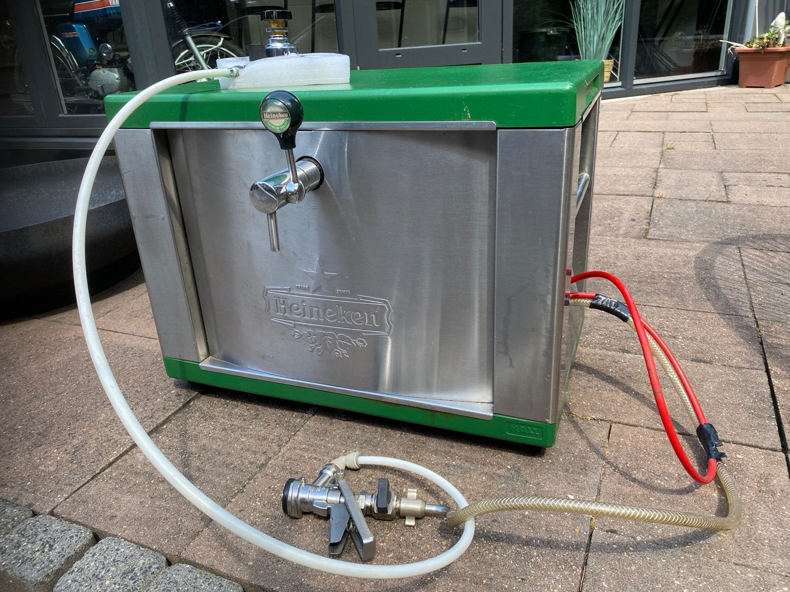 Heineken cooltap biertap bar tap droog koeler, Witgoed en Apparatuur, Thuistaps, Almiverhuur@live.nl, Amsterdam, Ophalen, Overige merken