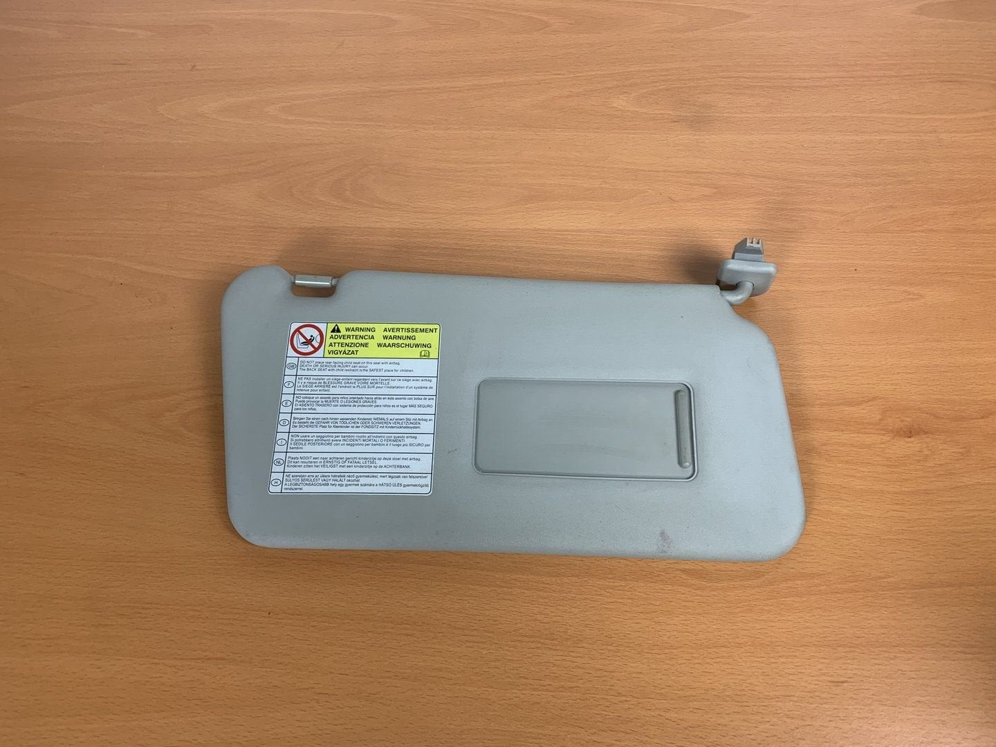 zonneklep rechts suzuki splash - opel agila B 2008 tot 2014, Auto-onderdelen, Interieur en Bekleding, Gebruikt, -, -, Ophalen of Verzenden