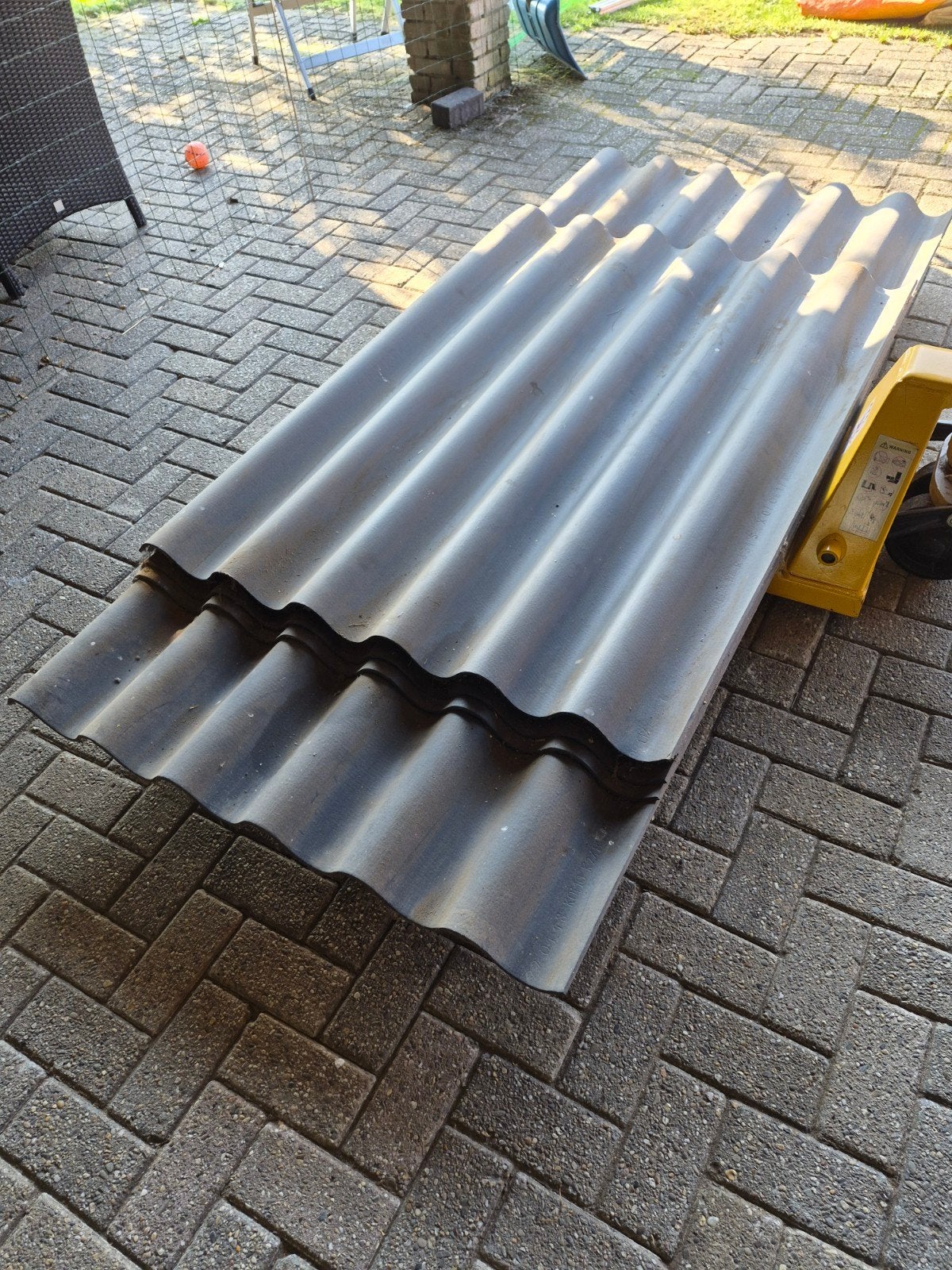Eternit Golfplaten met schroeven., Ophalen, Overige materialen, Nieuw, Minder dan 5 m²