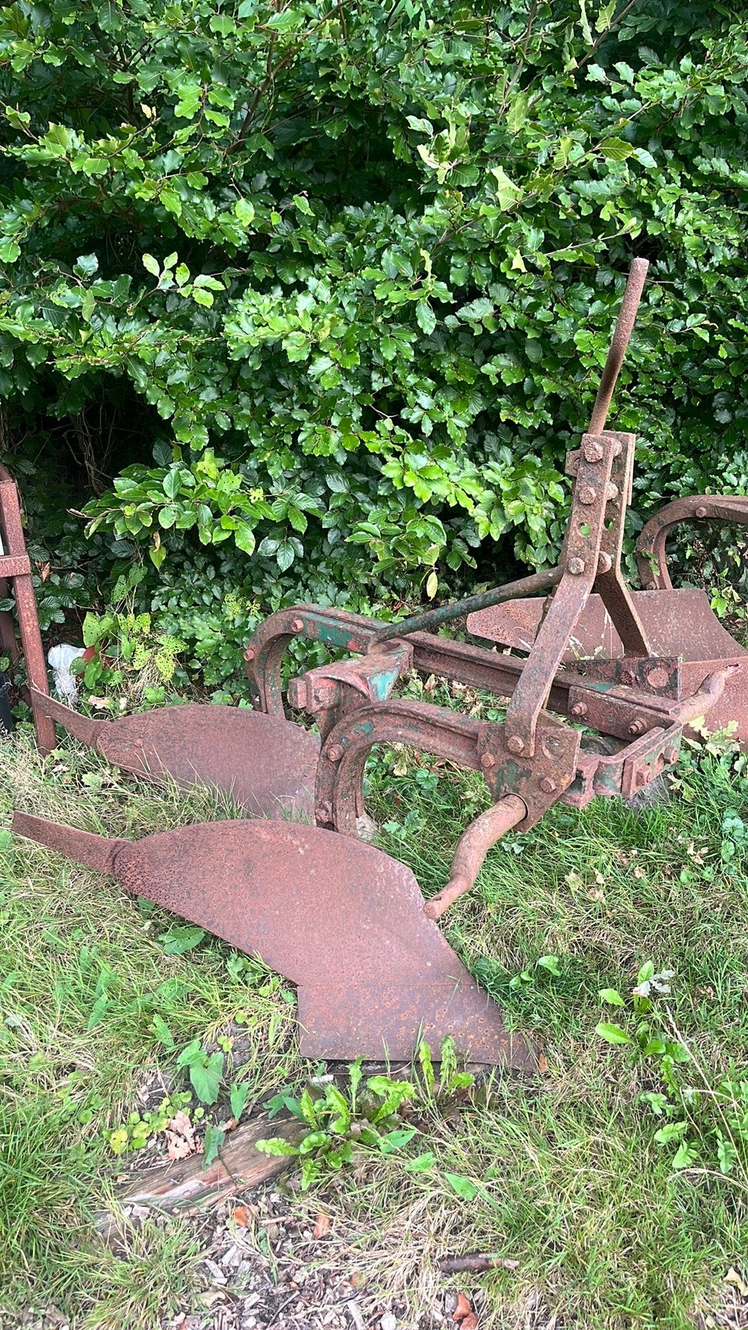 2-Scharige rondgaande ploeg, Ophalen