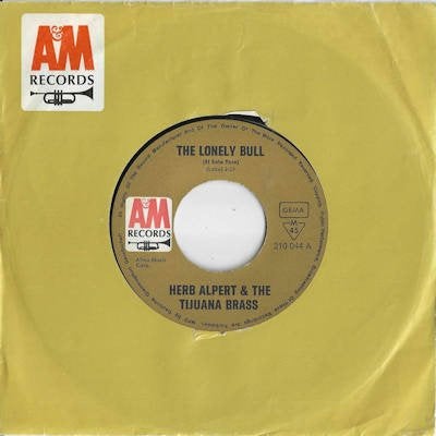 HERB ALPERT & the TIJUANA BRASS  1962   TOPPER !! A836, Cd's en Dvd's, Vinyl Singles, Ophalen of Verzenden, Gebruikt, 7 inch, Pop