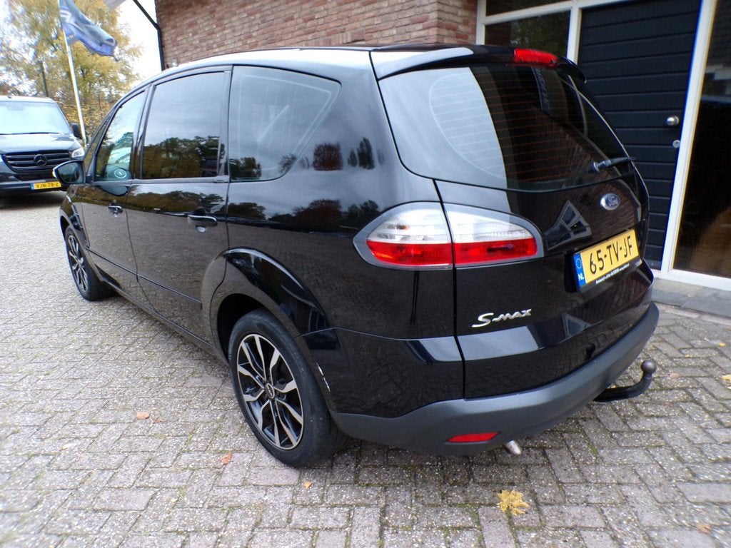 Ford S-Max 2.0-16V, Auto's, Ford, Voorwielaandrijving, Stof, Gebruikt, Zwart