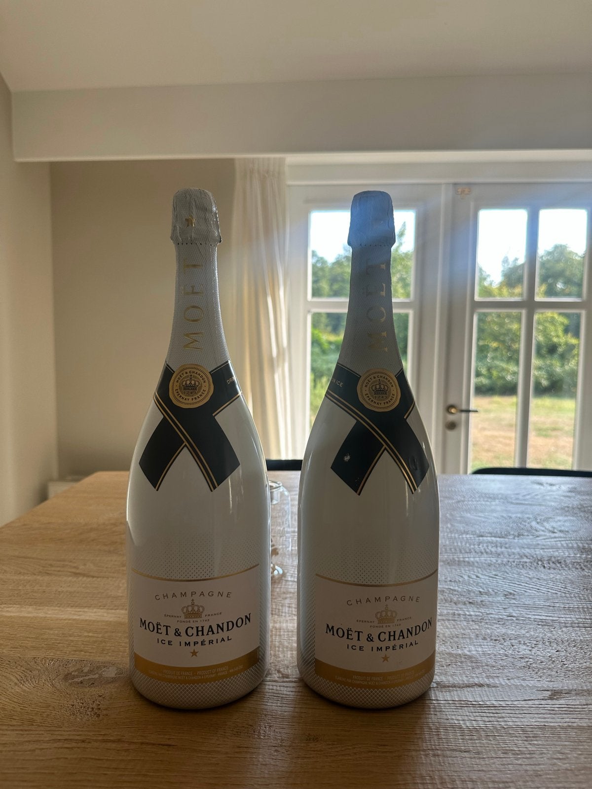 Moët & Chandon Ice Impérial Magnum Decoratie Flessen, Ophalen of Verzenden, Zo goed als nieuw