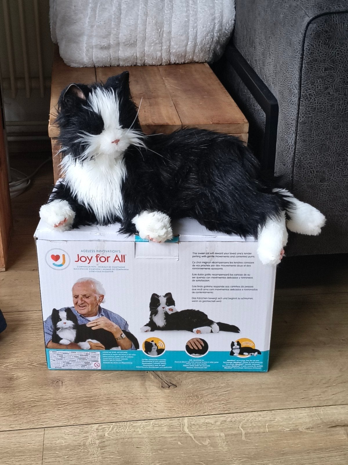 Interactieve knuffelkat, Ophalen, Zo goed als nieuw