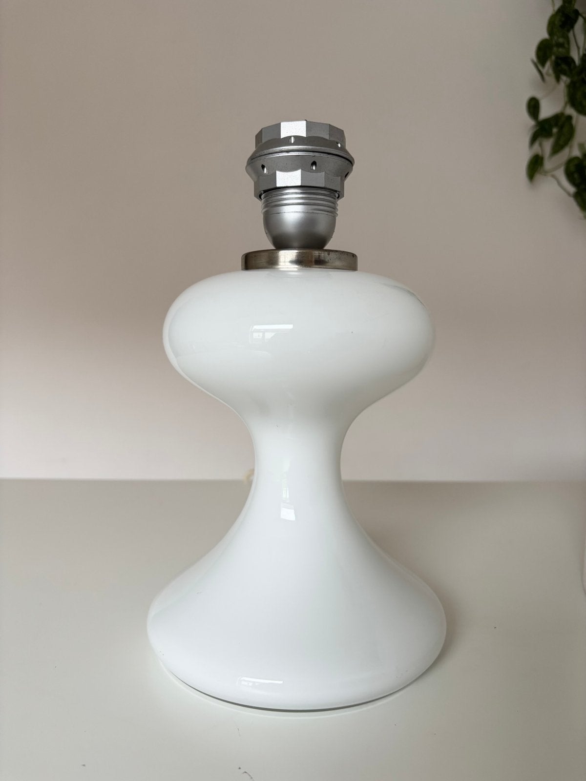 Mooie vintage design tafellamp, ML 1, Ingo Maurer ‘60s, Huis en Inrichting, Wit, Gebruikt, -, -