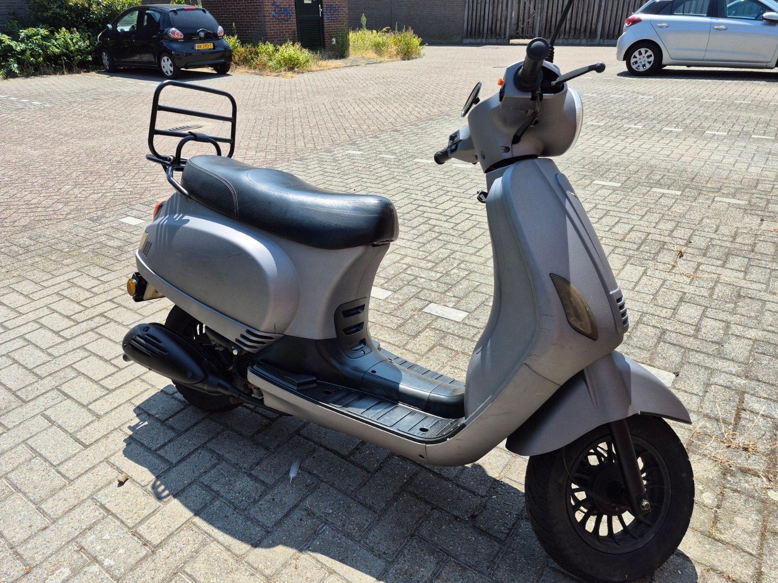turbho scooter, Ophalen, Benzine