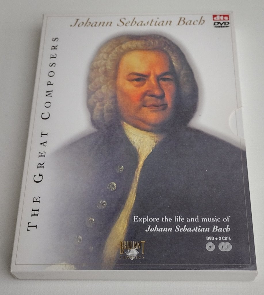 Johann Sebastian Bach DVD Box  – The Great Composers, Cd's en Dvd's, Alle leeftijden, Ophalen of Verzenden, Zo goed als nieuw