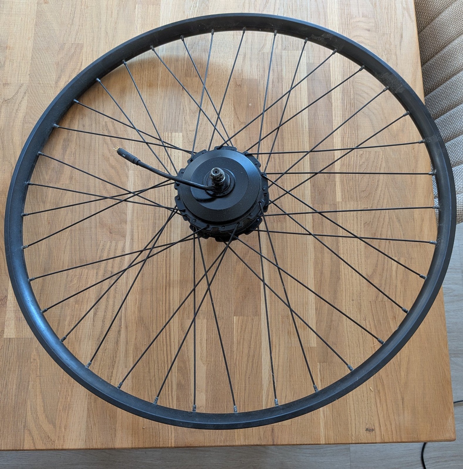 VanMoof S1 voorwiel met motor (defecte accu), Fietsen en Brommers, Fietsonderdelen, Gebruikt, VanMoof, Ophalen, Elektrische fiets