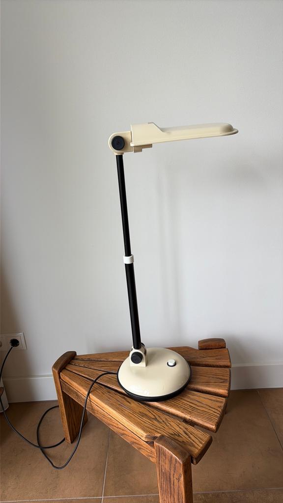Space age bureaulamp bur’o Frans design Mazda, Ophalen of Verzenden, Kunststof, Space age, 75 cm of meer