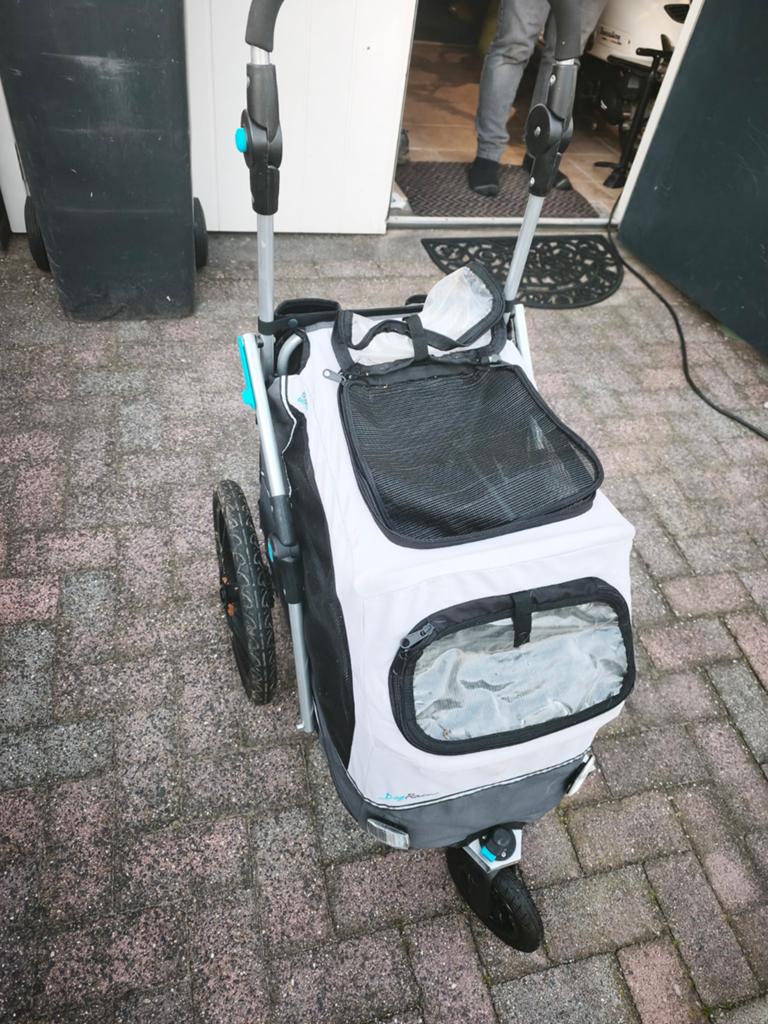Honden Buggy kar Trixie maat S, Dieren en Toebehoren, Honden-accessoires, Ophalen, Gebruikt