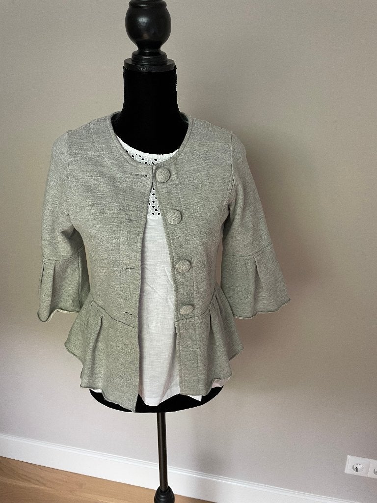 Colbert grijs Eksept, Kleding | Dames, Zo goed als nieuw, Grijs, Ophalen, Maat 38/40 (M)