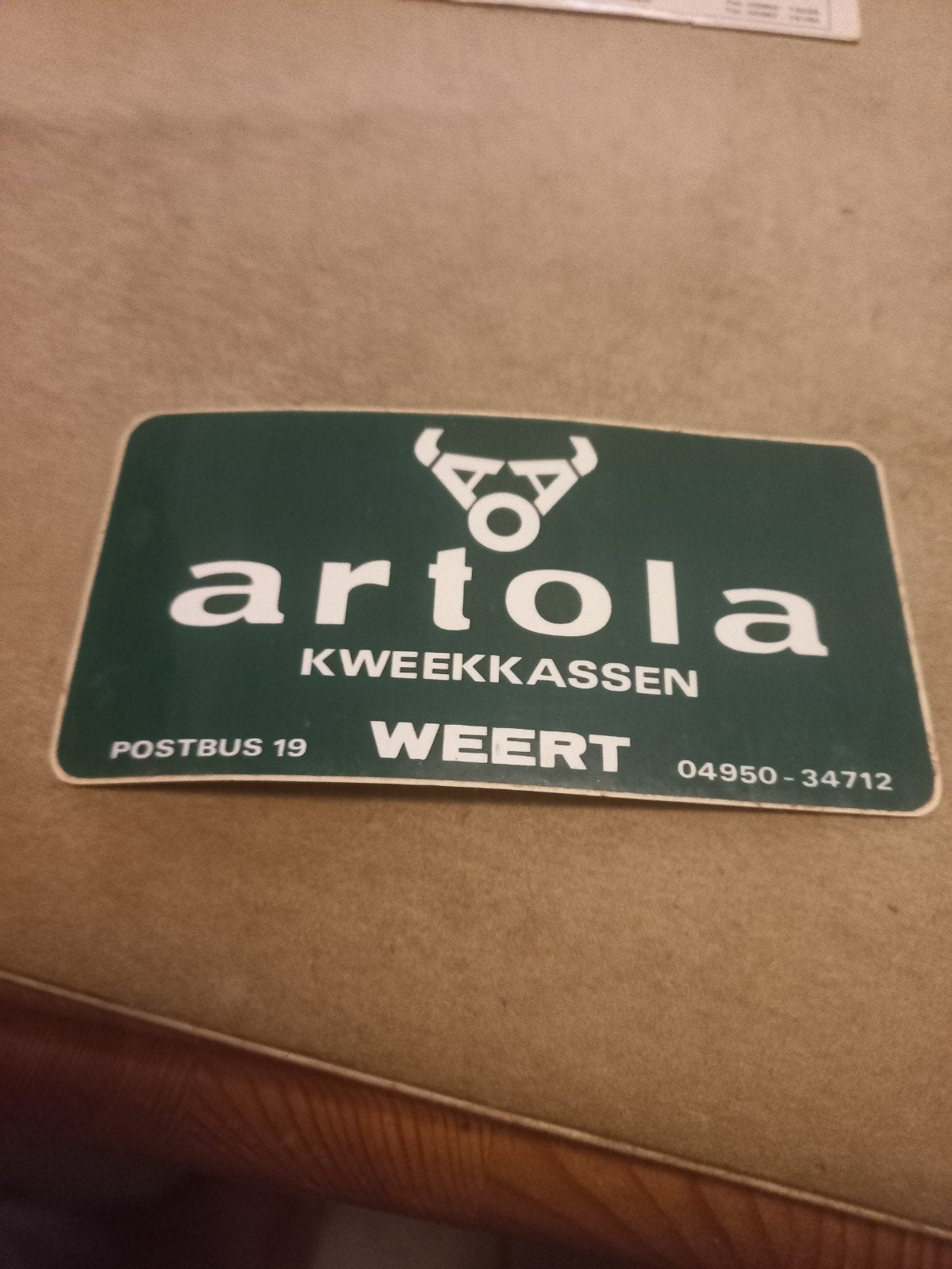 Artola Kweekkassen - Contactinformatie, Ophalen of Verzenden