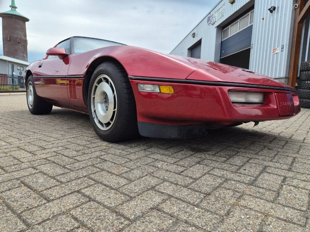 1987 Chevrolet C4 Corvette targa, Automaat, Achterwielaandrijving, Zwart, Overige kleuren