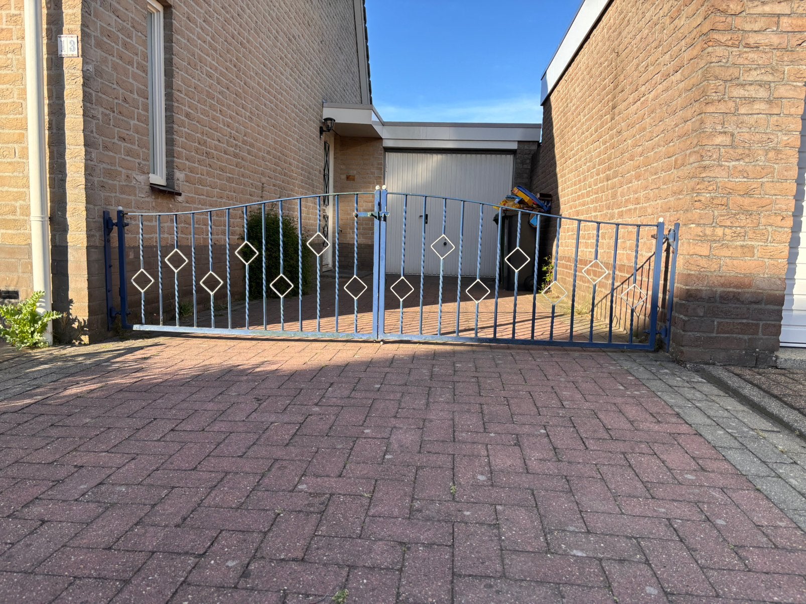 Hek, Tuin en Terras, Ophalen, Zo goed als nieuw, IJzer, Tuinhek