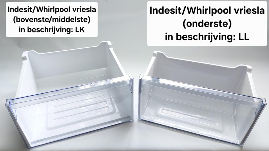 vriesla groentela groentelade groentebak vriesbak vrieslade, Ophalen of Verzenden