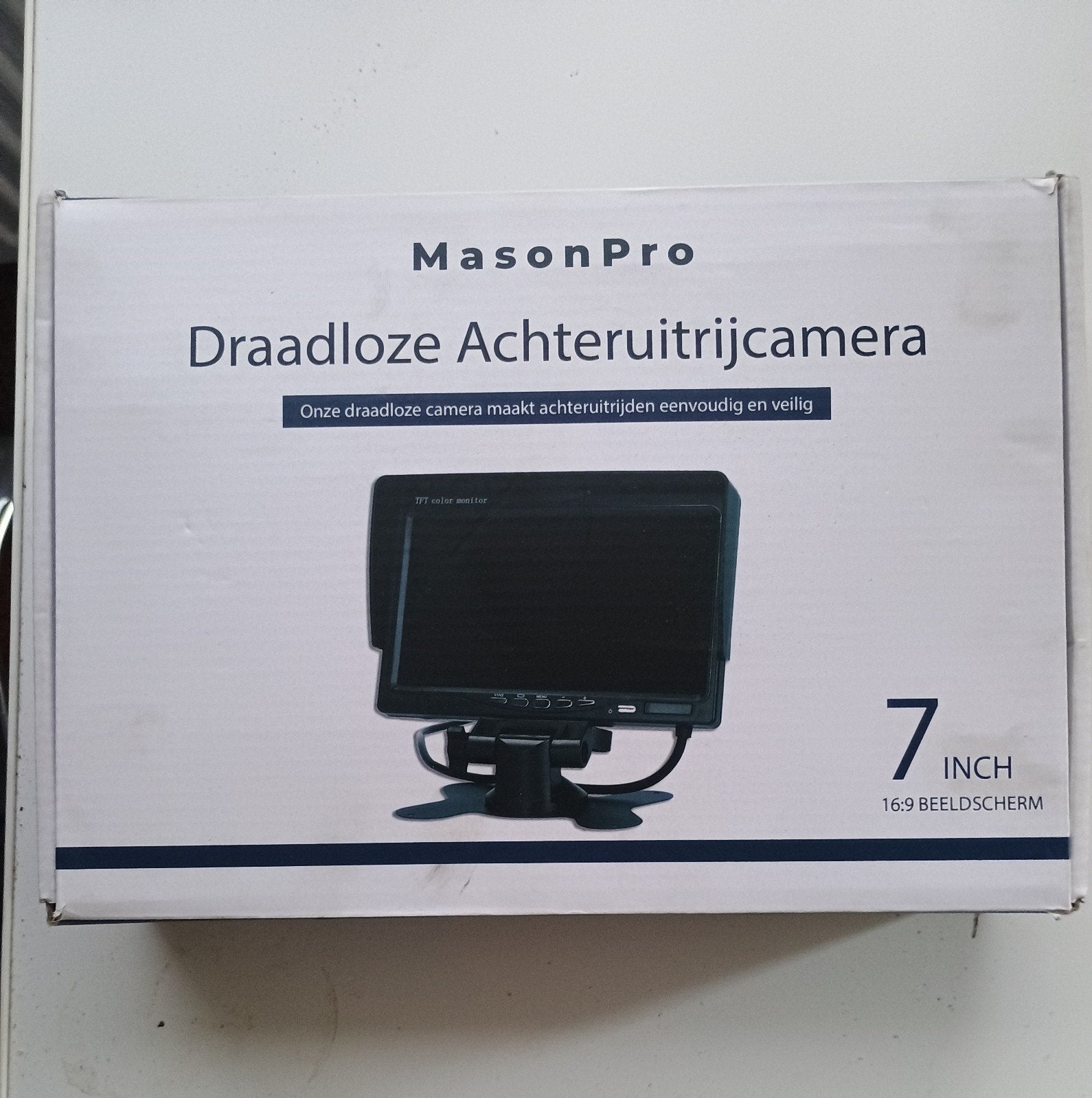 Draadloze Achteruitrijcamera MasonPro - Zo goed als nieuw, Ophalen of Verzenden, Draadloos, Zo goed als nieuw