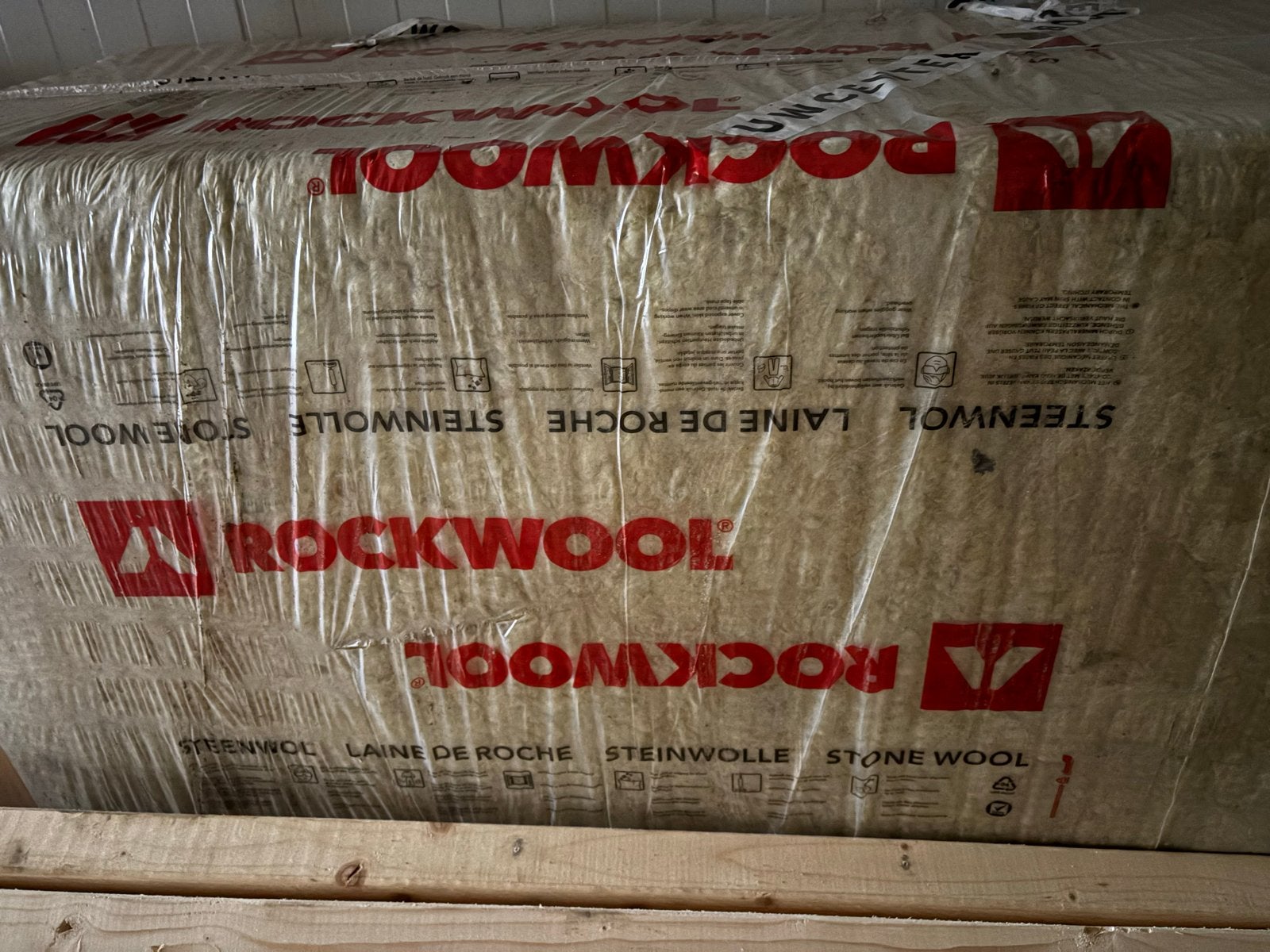 Rockwool Steenwol Isolatieplaten - Diverse Diktes, Ophalen, 10 tot 15 m², Nieuw, Steenwol