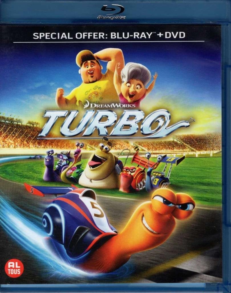Turbo (2013) - animatie - 2 disc - Nederlandse uitgave, Engels, Verzenden, Nederlands, Disney Movies