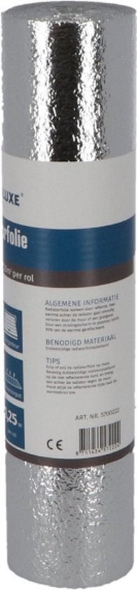 Grote Partij Radiatorfolie ISO De Luxe 864 rollen vanaf:, Doe-het-zelf en Verbouw, Overige materialen, Nieuw, Minder dan 5 m²