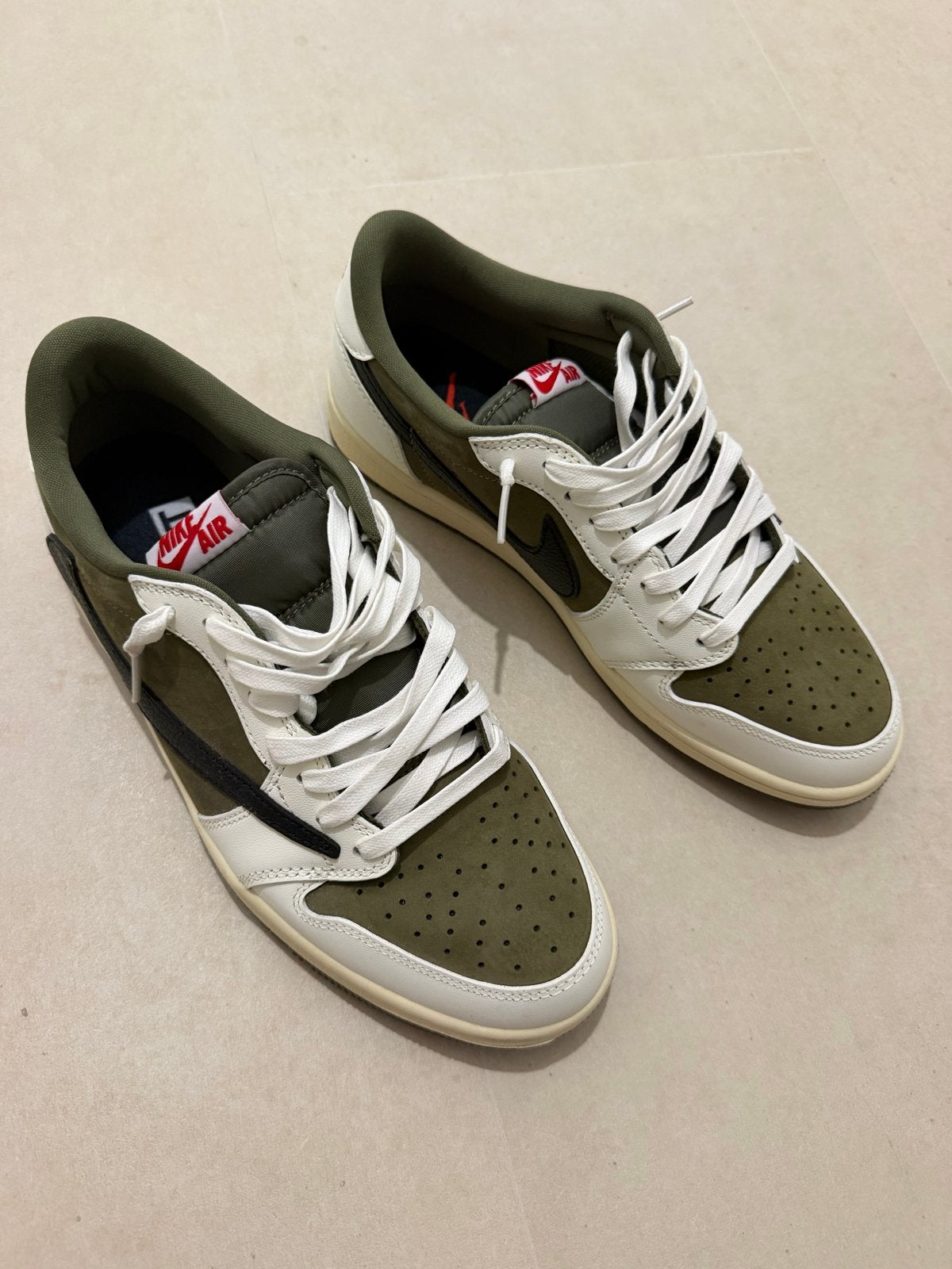 Nike Air Jordan 1 Low Travis Scott Reverse Mocha, Kleding | Heren, Schoenen, Ophalen, Nieuw, Overige kleuren, Sneakers of Gympen