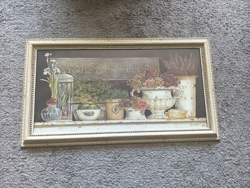 Schilderij met lijst, Ophalen