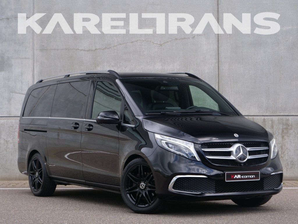 Mercedes-Benz V-Klasse V300d | 7persoons | | AMG | Exclusive, Auto's, Achterwielaandrijving, Gebruikt, Zwart, Leder