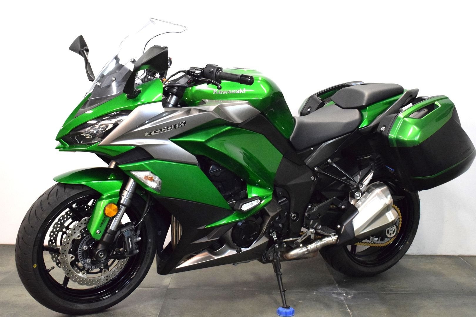 KAWASAKI Z 1000 SX (bj 2018) ABS koffers groen, 4 cilinders, Motorrijbewijs A, Bedrijf, Onbekend