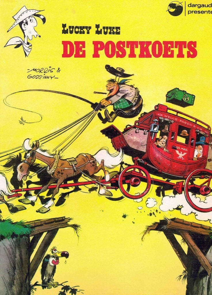 Lucky Luke  stripalbums serie Depuis en Dargaud, Gelezen, Ophalen of Verzenden, Morris & Goscinny, Meerdere stripboeken