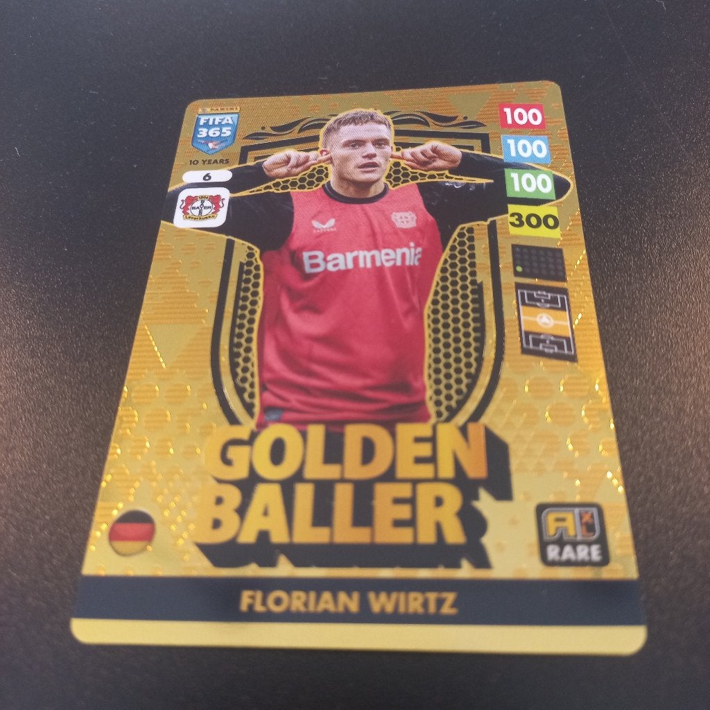 Florian Wirtz #006 Golden Baller FIFA 365 2025, Ophalen of Verzenden, Zo goed als nieuw, Buitenlandse clubs, Spelerskaart
