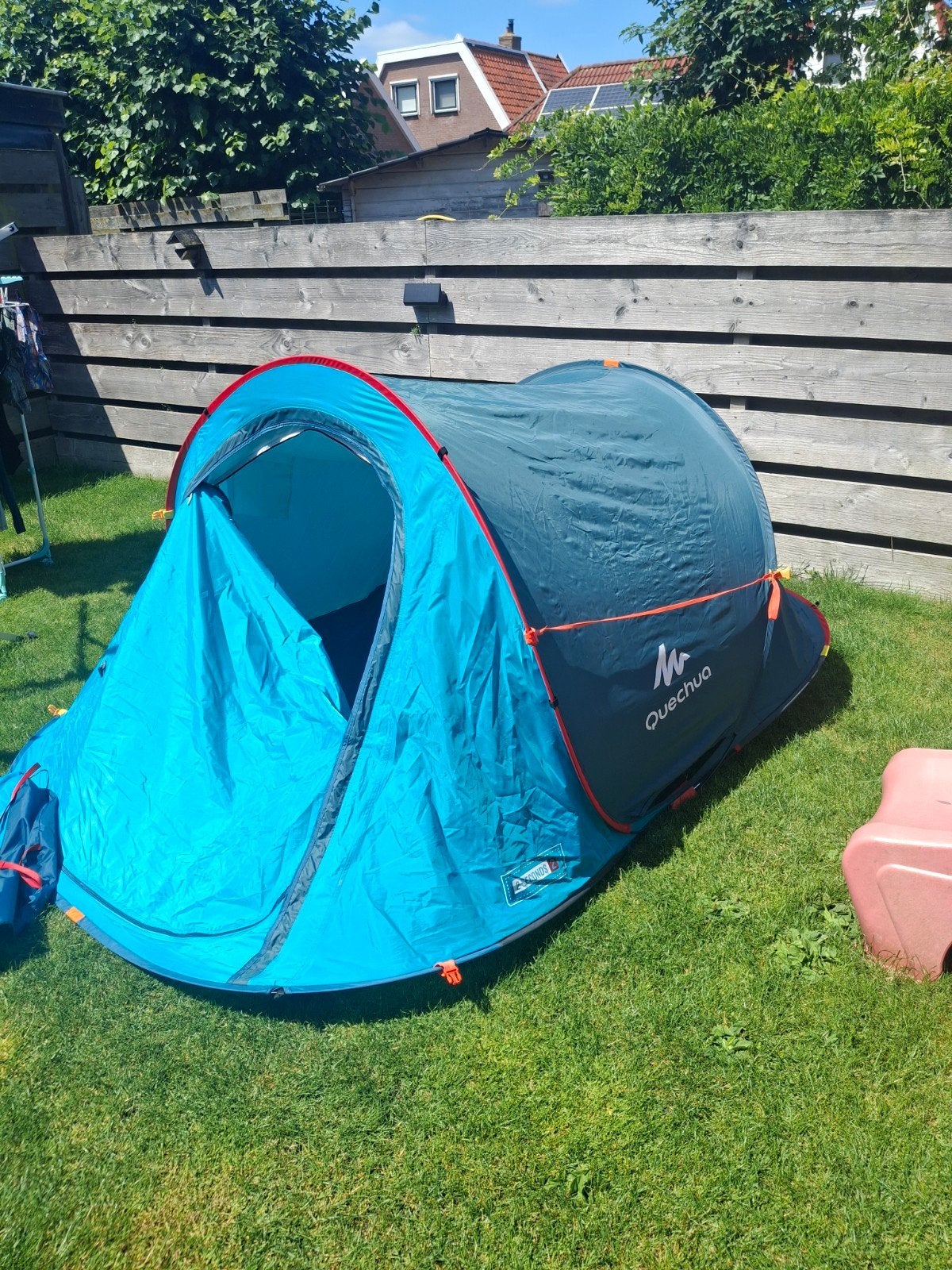Quechua 2 Seconds Easy 2-persoons tent, Ophalen, Zo goed als nieuw, Tot en met 2