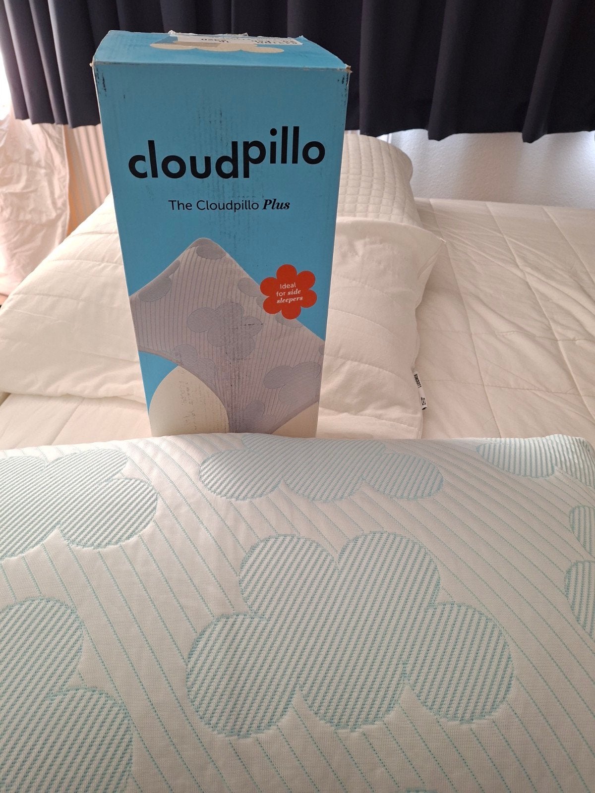 cloudpillow zijslapers, uitsparing schouders, Huis en Inrichting, Slaapkamer | Beddengoed, Ophalen, Zo goed als nieuw, Eenpersoons