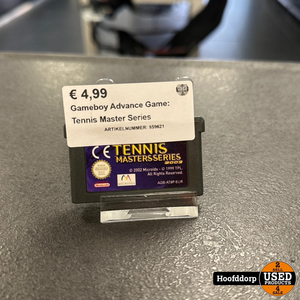 Gameboy Game: Tennis Master Series