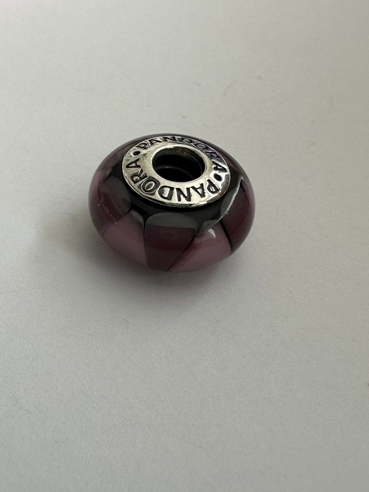 Pandora glasbedel, Sieraden, Tassen en Uiterlijk, Glas of Kristal, Pandora, Ophalen of Verzenden, Zo goed als nieuw
