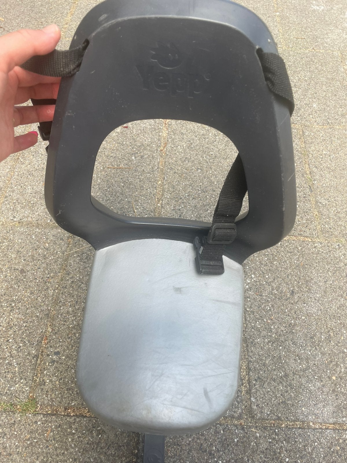 Yepp Thule fietszitje achter, Ophalen, Gebruikt