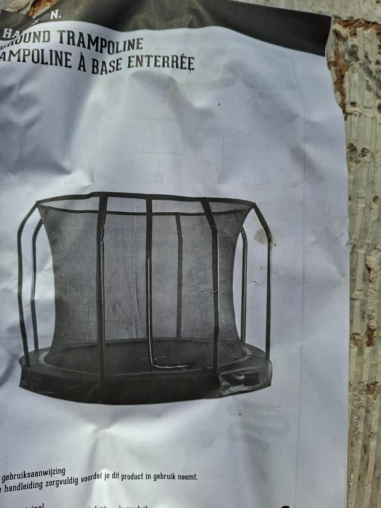 Trampoline beschermnet nieuw, Ophalen
