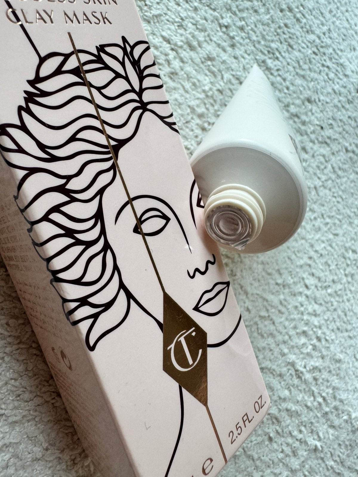 Charlotte Tulbury Claymask, Ophalen of Verzenden, Nieuw, Gehele gezicht