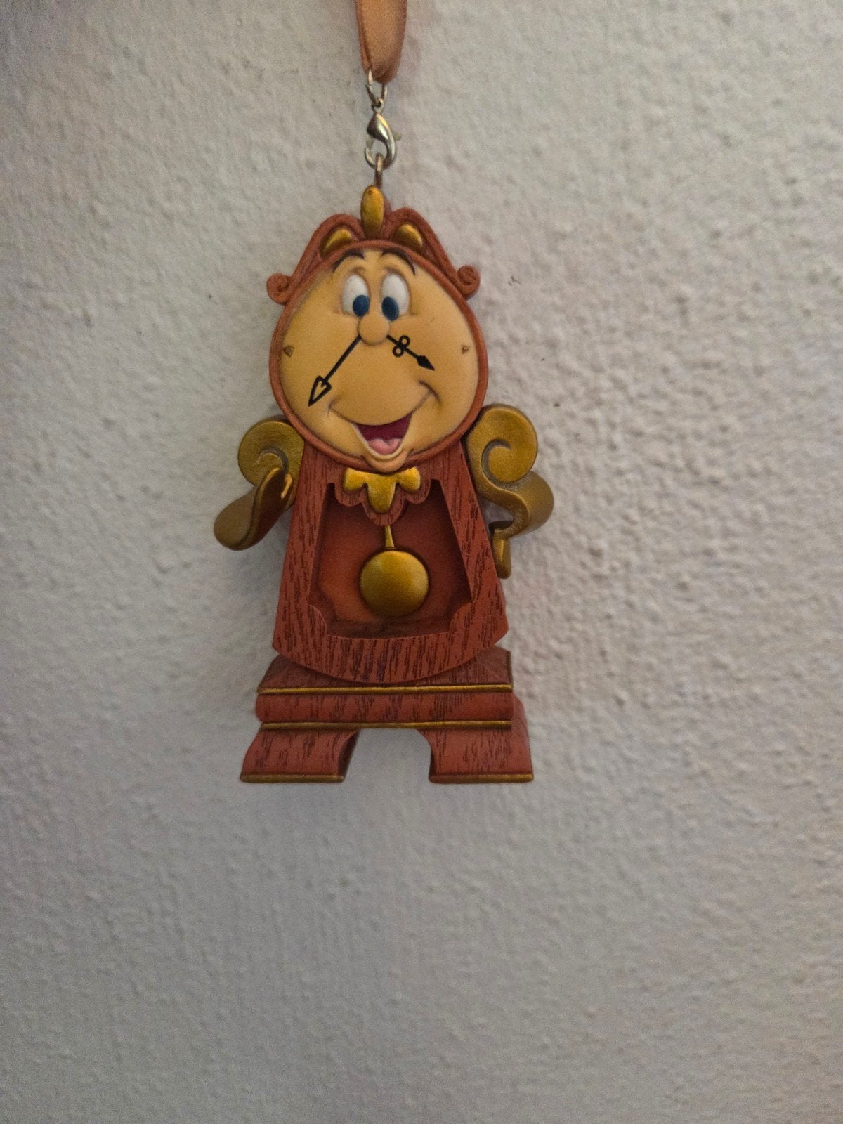 disney ornament van belle en het beest, Ophalen of Verzenden, Assepoester of Belle, Zo goed als nieuw, Beeldje of Figuurtje