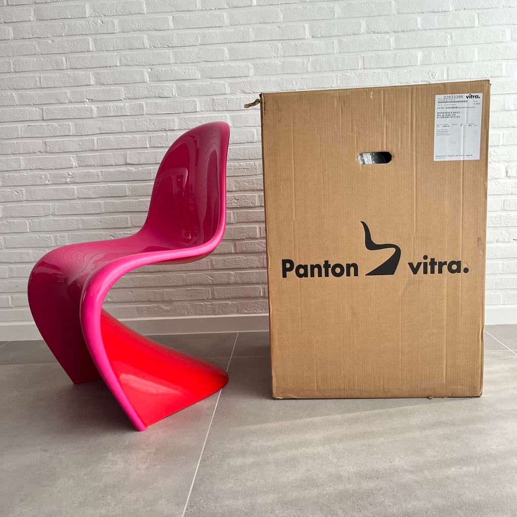 Panton Chair Duo Pink Magenta/ Pink Classic Red Limited ed., Ophalen, Nieuw, Eén, Rood